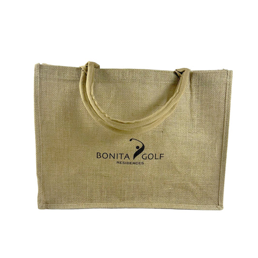 BOLSAS DE YUTE PERSONALIZADAS 17x12.5"