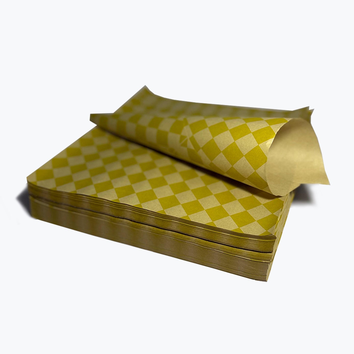 PAPEL ANTIGRASO KRAFT CUADROS 30x30 CM- PAQUETE 1.000 UNDS