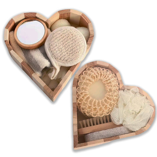 SET EXFOLIANTE DE DUCHA Y KIT DE SPA