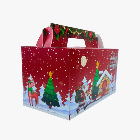 CAJA NAVIDEÑA CON OPCIÓN DE PERSONALIZAR