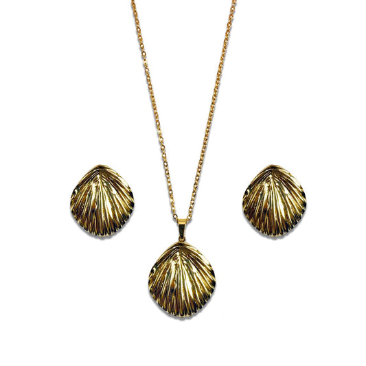 JUEGO DE JOYERIA,COLLAR Y ARETES