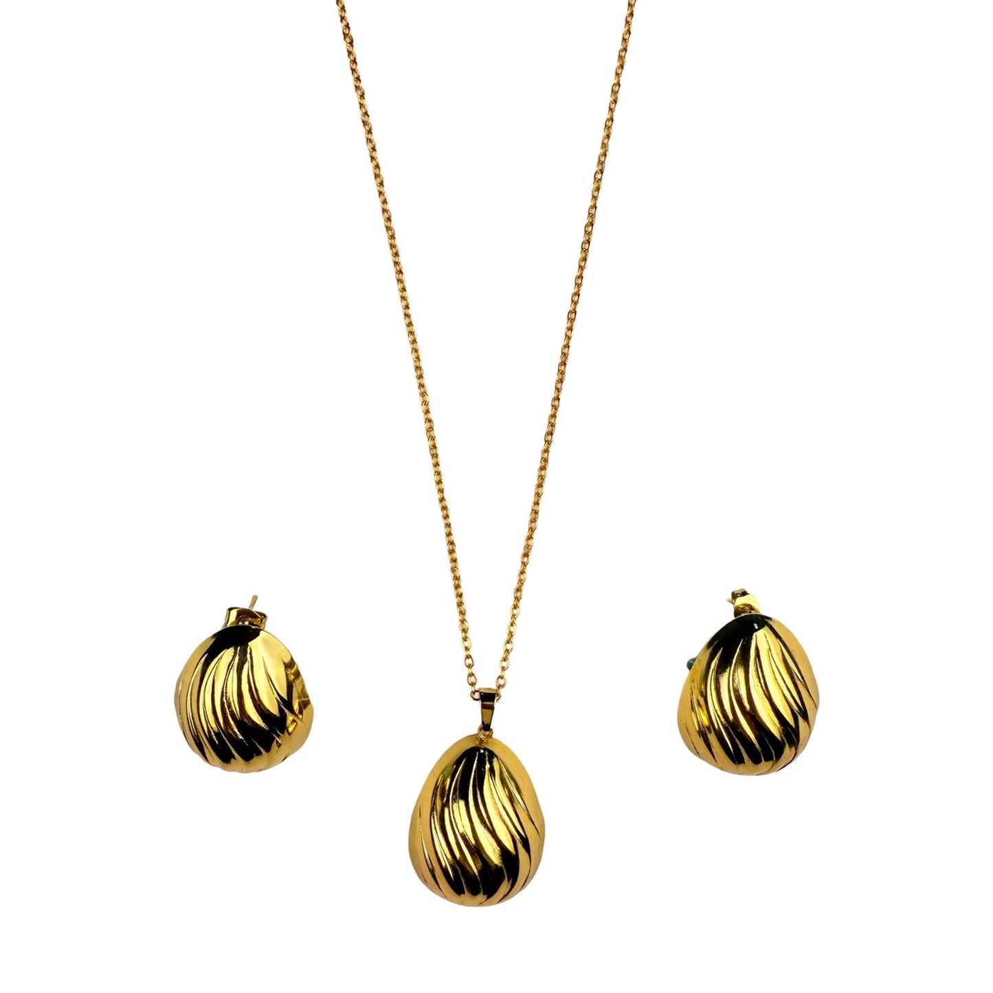 JUEGO DE JOYERIA,COLLAR Y ARETES