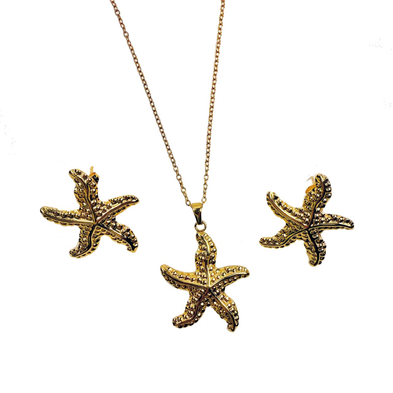 JUEGO DE JOYERIA,COLLAR Y ARETES