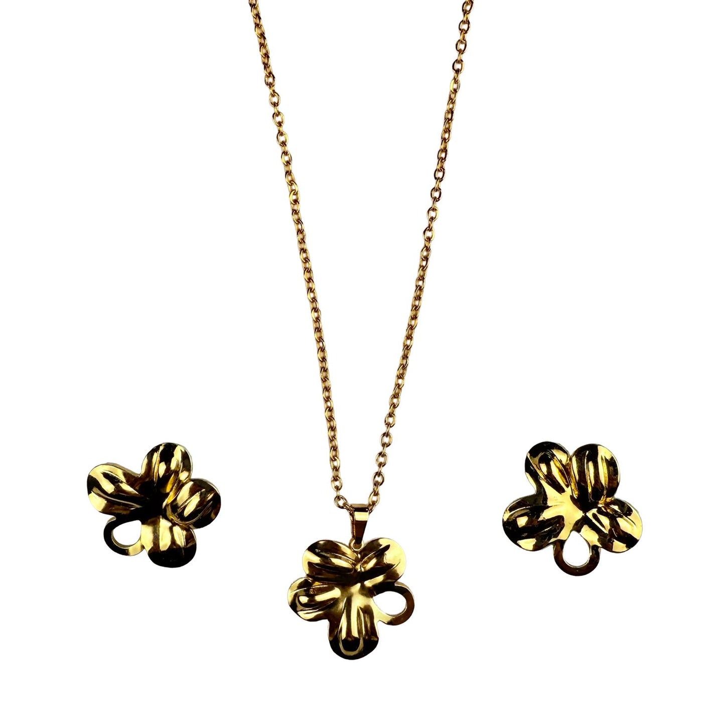 JUEGO DE JOYERIA,COLLAR Y ARETES