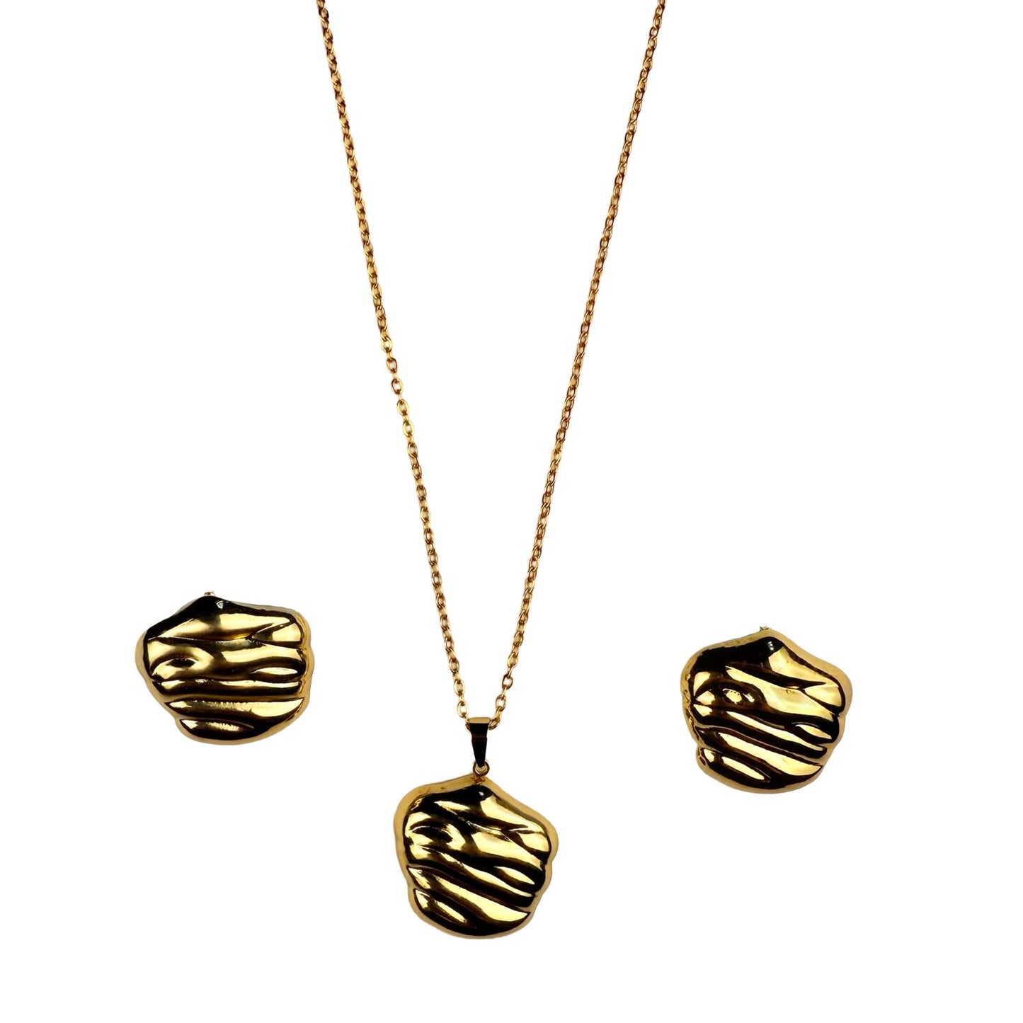 JUEGO DE JOYERIA,COLLAR Y ARETES