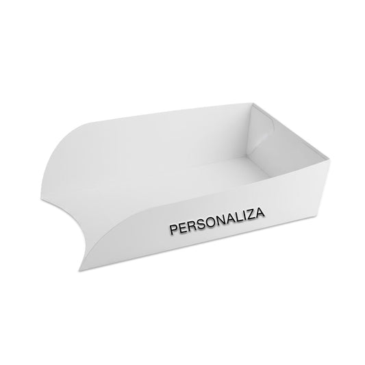 CAJA PERSONALIZADA PARA HOT DOG  MEDIDA 7”X15”X4.5 PULGADAS