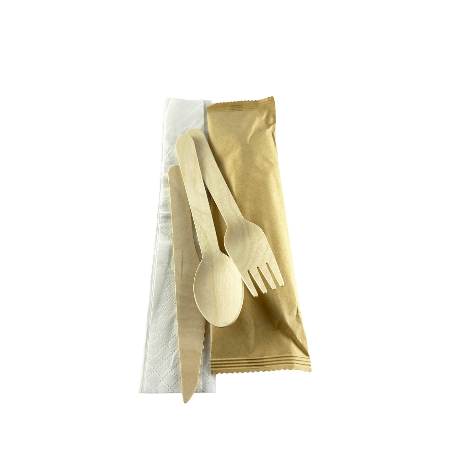 SET DE CUBIERTOS DE MADERA