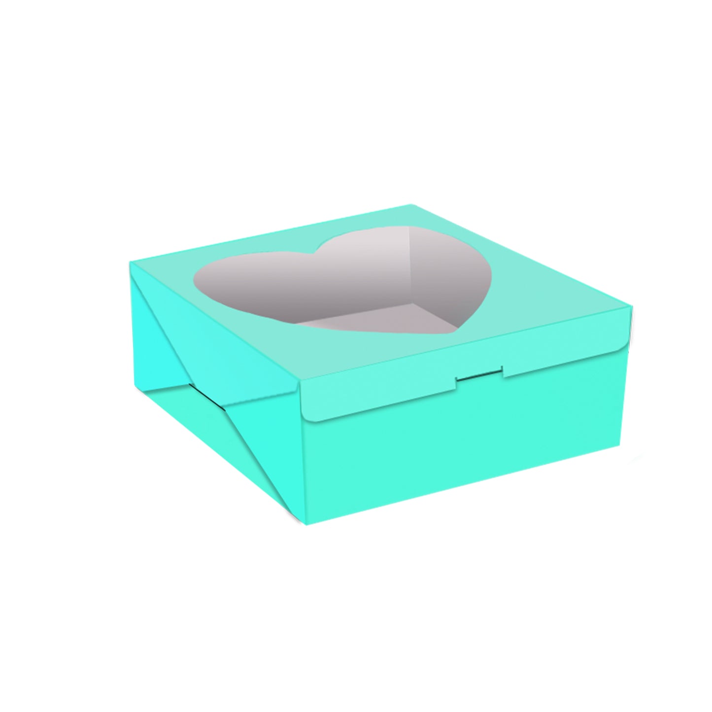 CAJAS CON VENTANA DE CORAZON